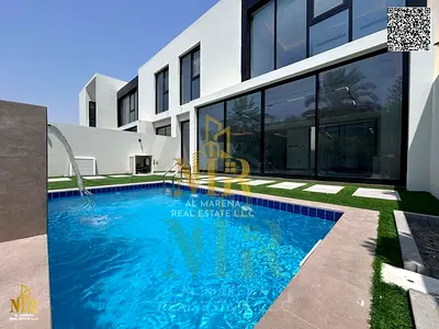 Smart Villa in Al Zorah | Prime Location Near Mall | 4 Master Bedrooms | Private Garden & Pool | Modern Finishes | Price Includes Electricity, Water &