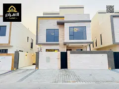 (Modern elevator + private pool) For sale: Luxurious modern villa, two floors and a roof, including