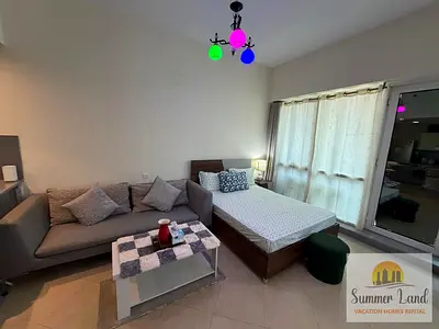 STUDIO WITH BALCONY - FULLY FURNISHED 1BHK APT ON MONTHLY BASIS!!