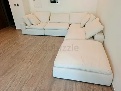 Amazing condition marina home luscious sofa with footstool