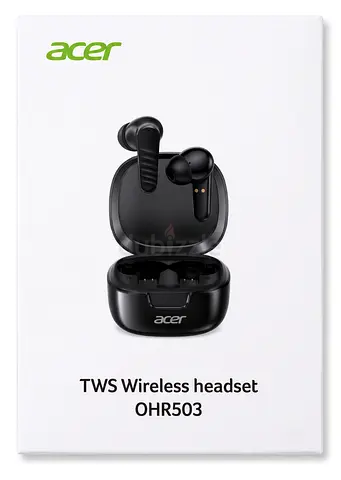 Acer OHR503 TWS Wireless Earbuds - Black (New in Box)