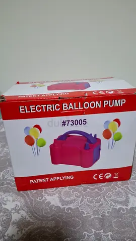 Sky-Touch Electric Balloon Pump - Portable Double Nozzle Inflator (#73005)