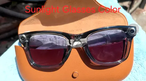 Ray-Ban Meta Wayfarer Gen 2 Smart Glasses | Shiny Transparent Grey | Seasonal Color | Size 50
