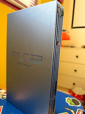 Sony PlayStation 2 PS2 Aqua Blue Console