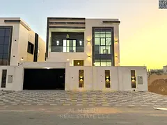 Ready-to-move-in villa for sale in Al Bahia - Ajmat (ownership open to all nationalities)