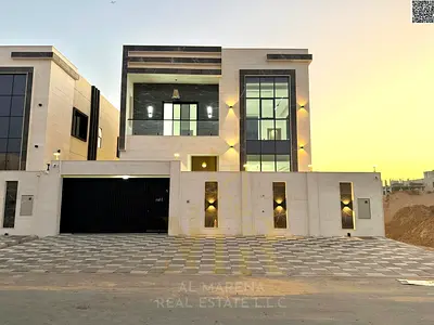 Ready-to-move-in villa for sale in Al Bahia - Ajmat (ownership open to all nationalities)