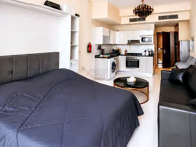 Furnished Studio | Pool View | Prime Connectivity