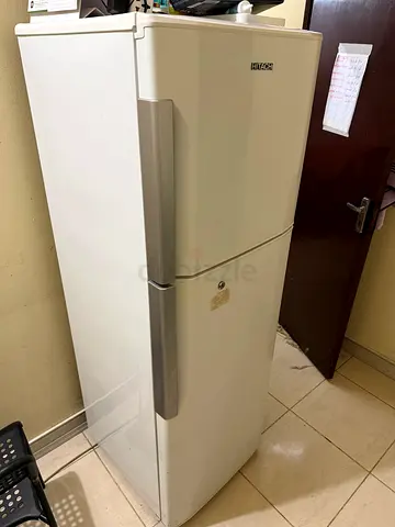 Hitachi White Double-Door Refrigerator - Good Working Condition