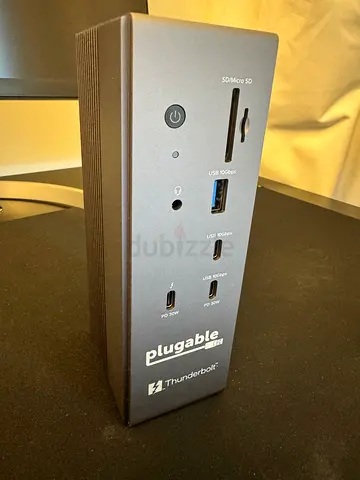 Thunderbolt 5 Docking 140W - Plugable TBT-UDH2 - 140W PD, 2.5GbE, HDMI ,Mint Condition - Barely Used