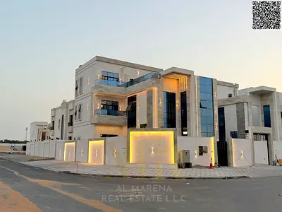 فيلا فاخرة للبيع في الحليو 2 | مساحة 4500 قدم | 6 غرف نوم ماستر | مجلس وصالة | مصعد | تصميم عصري وتشطيبات راقية | زاوية بسعر 3.750 مليون والعادية 3.50