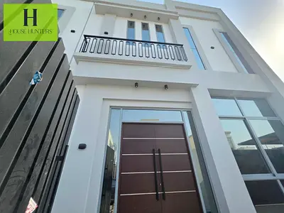 BRAND NEW BEAUTIFULL BIG YARD 5 BEDROOMS VILLA AVAILABLE FOR RENT IN AL HOSHI SHARJAH