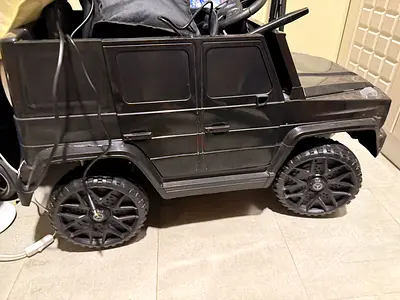 Kids Electric Ride-On Mercedes G-Wagon Style Car (black) - Used