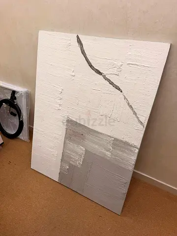 Modern Abstract Textured Canvas Wall Art