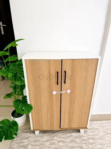 Compact Wooden Storage Cabinet - Small Shoe/Utility Cupboard