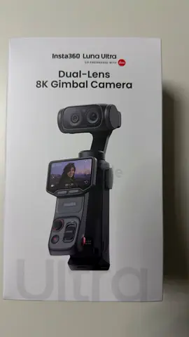 Insta360 Luna Ultra Dual-Lens 8K Gimbal Camera (Boxed)