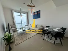 Sea view. Luxurious one-bedroom apartment with a balcony and open view. Ajman Corniche. Fully furnis