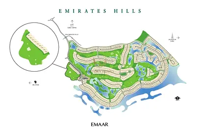 Ultra-Exclusive Golf Course Fronting Residential Plot | Emirates Hills
