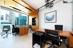 Fully Furnished Office | Full Courtyard View
