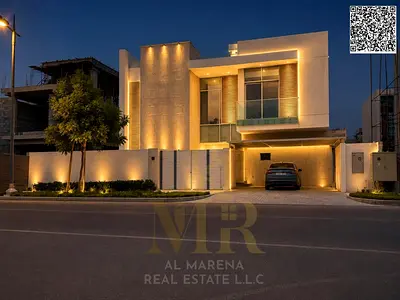 Two-story villa with a rooftop terrace and swimming pool, located close to amenities, priced inclusive of all fees.