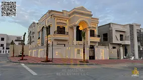 Classic Corner Palace in Al Helio 2 | Two Floors | 5 Master Bedrooms | Premium Luxury Finishes | Reg
