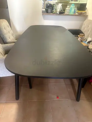 Oak veneer dining table (Stockholm 2025) 230x90 cm