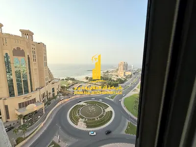 Luxurious apartment, one bedroom and a hall open view, fully furnished New with elegant furnishings and a fully equipped kitchen