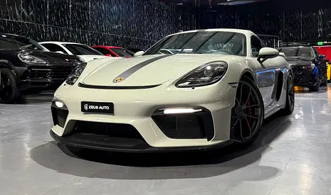 2020 Porsche Cayman GT4 | Low Mileage | GCC Spec | Al Nabooda warranty 2027