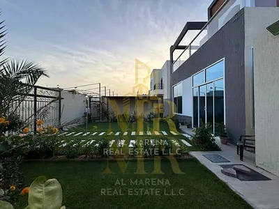 Al Muwaihat 1, a corner villa on two streets, on an area of 5700 square feet, with a majlis, living room, separate external annex, and 5 rooms. The