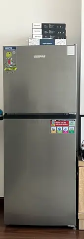 Geepas Double Door Refrigerator - excellent Condition- used for less than 3 months