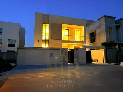 Luxury villa for sale in Al Yasmeen, Ajman, including registration fees, electricity, and water. Freehold ownership available to all nationalities.