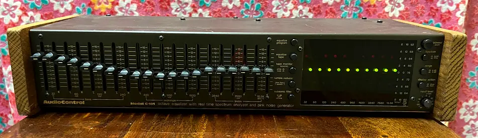 Audio control c 101 equaliser