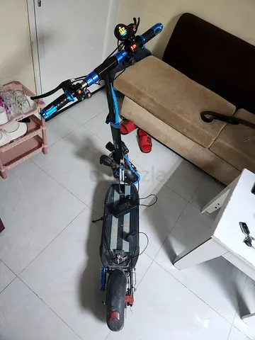 Used electric scooter - sturdy foldable model.