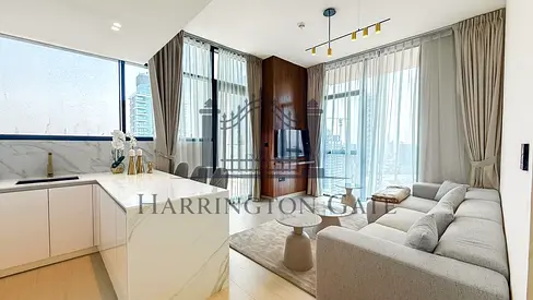 Furnished 2BR Apartment | Flexible Cheques | City Skyline View