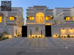 Own a luxurious palace with an elegant classic design that combines luxury and sophistication, and s