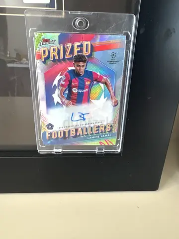 Yamal rookie autograph