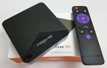 TV Box with Remote - Brand New