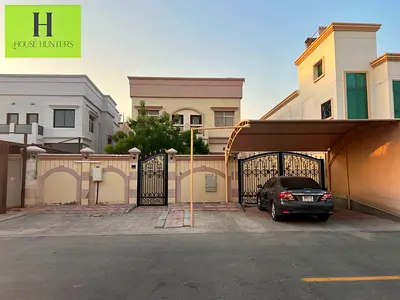 BEAUTIFULL BIG YARD VILLA 6 MASTER BEDROOMS HALL MAJLIS MAIDROOMS 2 KITCHEN VILLA AVAILABLE FOR RENT IN AL RAWDA 3 AJMAN