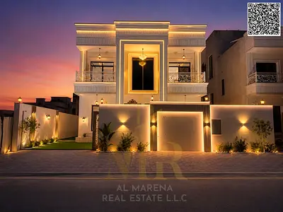 Luxury villa in Al Zahia, strategically located near Sheikh Mohammed Bin Zayed Road, price inclusive of fees