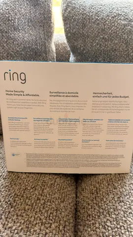 Ring Home Security Camera (sealed box)