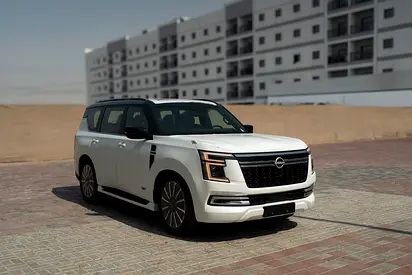 2026 Nissan Patrol LE Platinum | GCC Specs | Brand New | BLACK ROOF