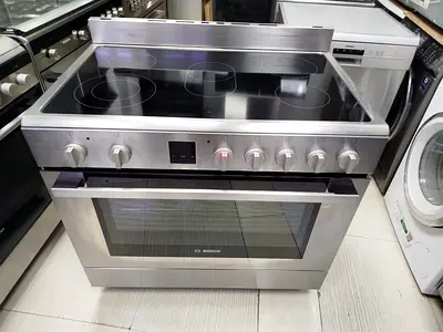 Bosch 90x60cm Electric Cooking range 5 hobs  Stove oven fan  Model. HKK99V850M