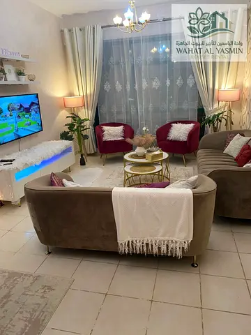 Furnished one-bedroom apartment for monthly rent in Al Majaz 2, Jamal Abdul Nasser Street, Sharjah