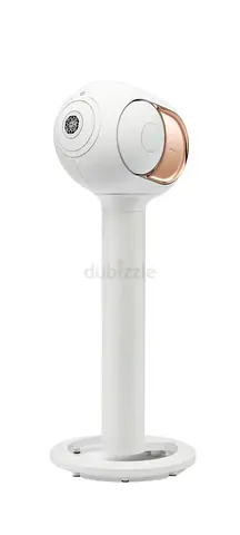 Devialet Phantom High-End Wireless Speaker (White  Gold) - Excellent Condition+Devialet Tree stand