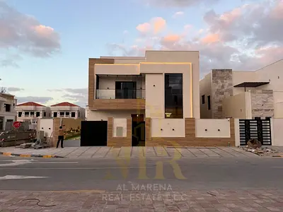 One of the most luxurious villas in Ajman for sale in a prime location, including registration and ownership fees | Bank financing available with flex