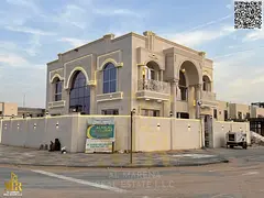 Classic Corner Palace in Al Zahya | Near Dubai Exit | Two Floors | 5 Master Bedrooms | Private Garde