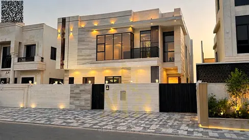فيلا تسليم مفتاح بسعر شامل رسوم كل شيئ على الشارع الرئيسي جاهزة للسكن في أرقي مناطق عجمان تملك حر لجميع الجنسيات بدون دفعة مقدمة..