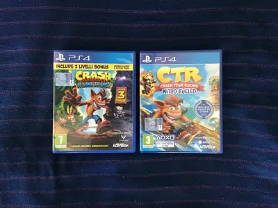 2 CRASH BANDICOOT GAMES (PS4)