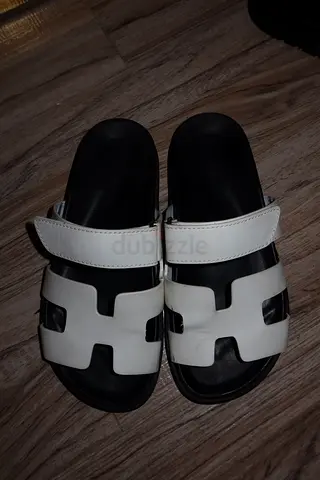 Pre-owned pair of casual slip-on shoes, good sole condition