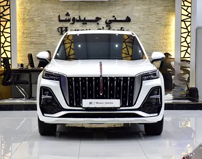 AED 1,666 EMi for 5Yrs | Hongqi HS5 40TD ( 2025 Model ) in White Color GCC Specs