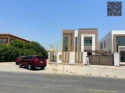 Villa for sale in Al Muwaihat 3 – Ajman | 5 master bedrooms | 5,100 sq ft | Price includes air conditioning. | Villa for sale in Al Muwaihat 3 – Ajma